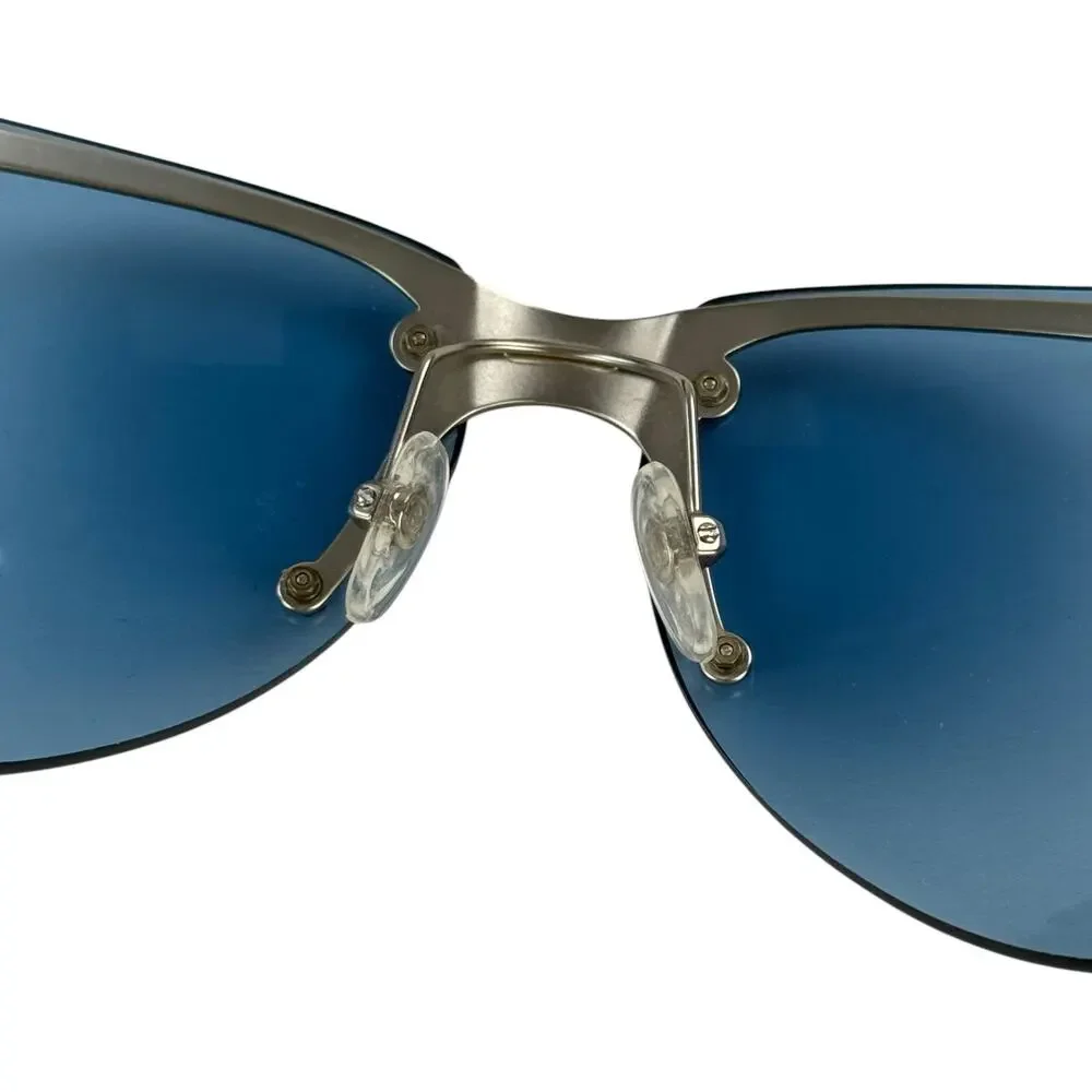 Chanel Vintage Blue Sport Sunglasses